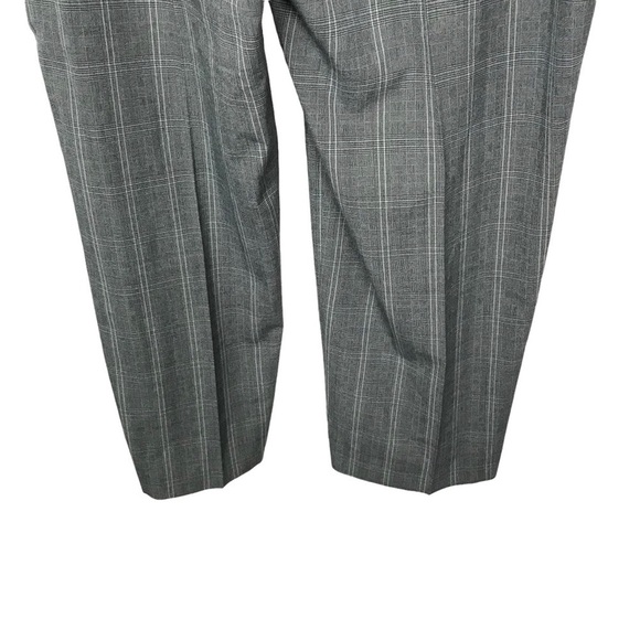 Emma James Gray Check Plaid Dress Pants Size 18W - Picture 6 of 11